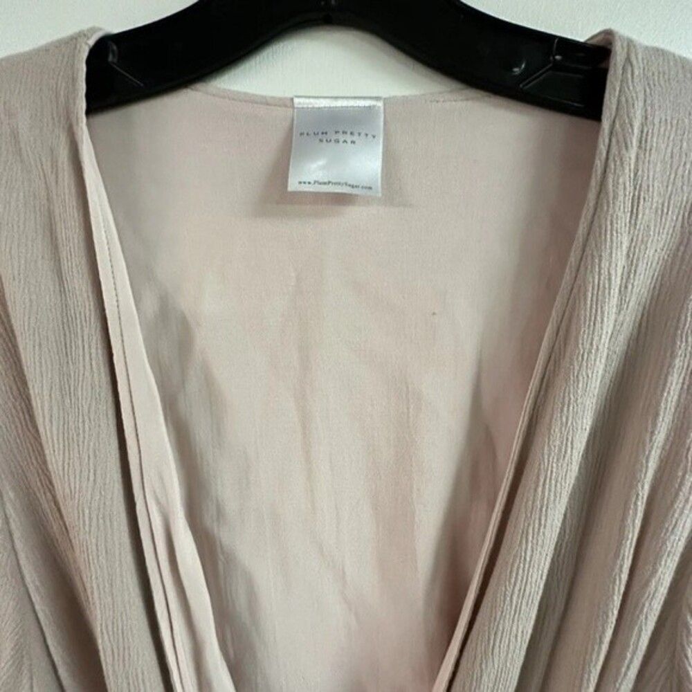 Plum Pretty Sugar Rayon Robe Size M/L - Picture 4 of 5
